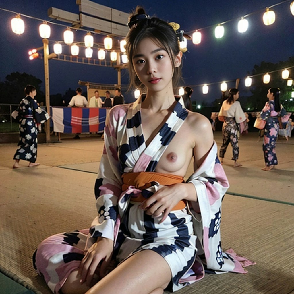 盆踊り女子