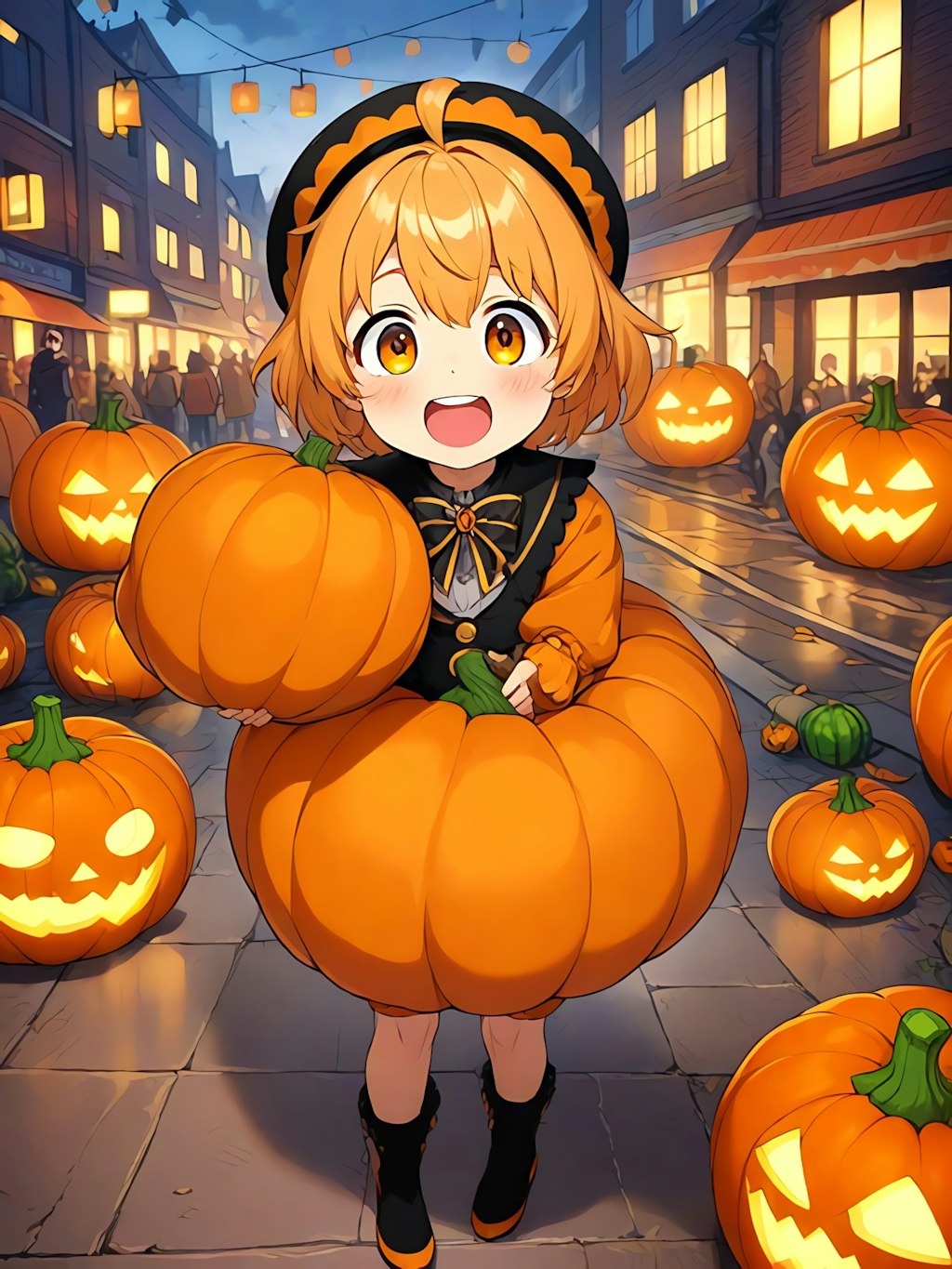 かぼちゃの大行進🎃