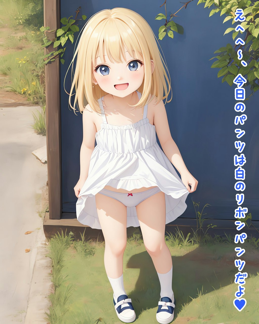 頼めばパンチラしてくれるいろんな幼女たち