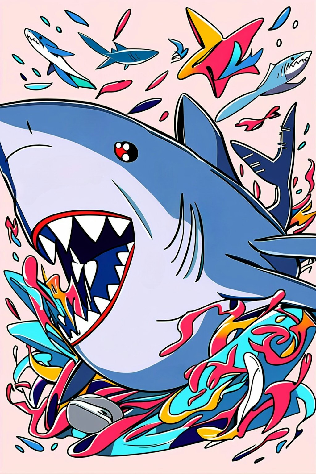 一語生成『SHARK』