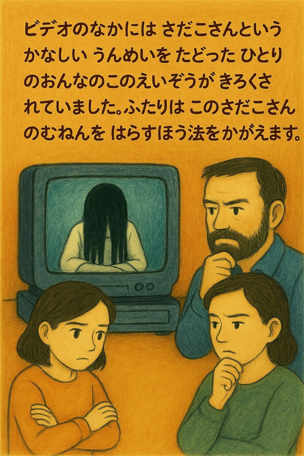 ちょっとダークな絵本