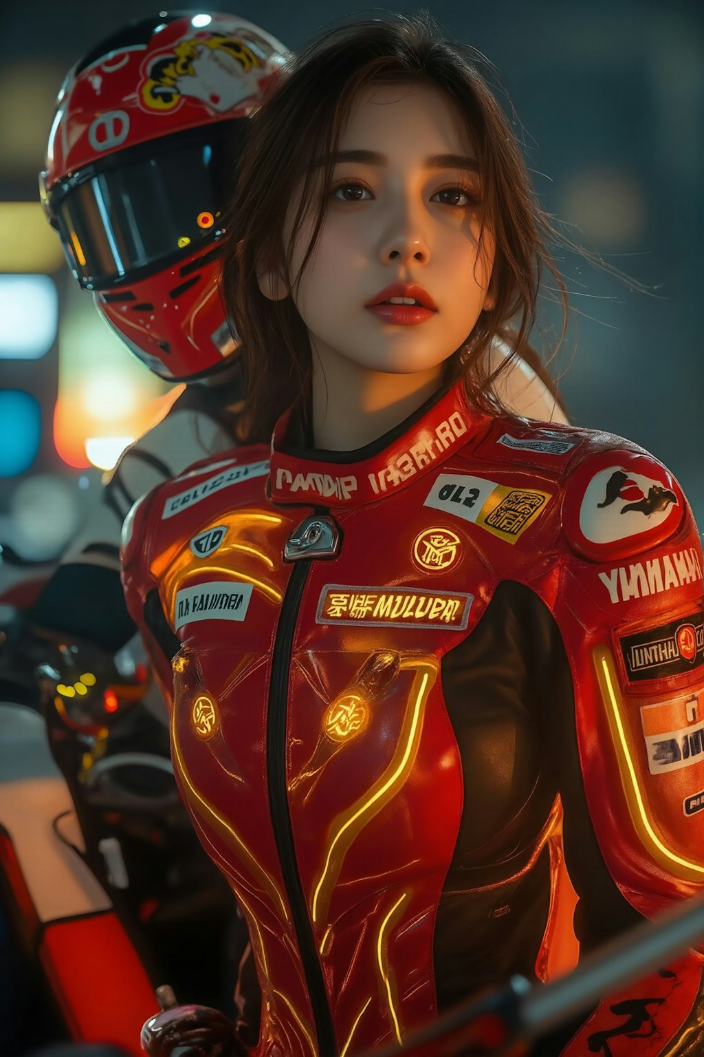 美女ライダー①