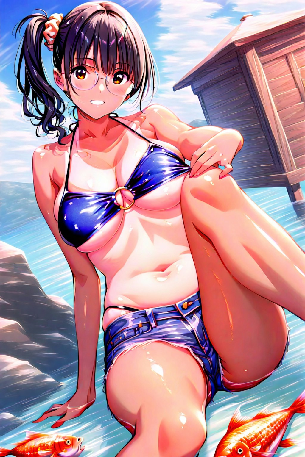 看板娘006