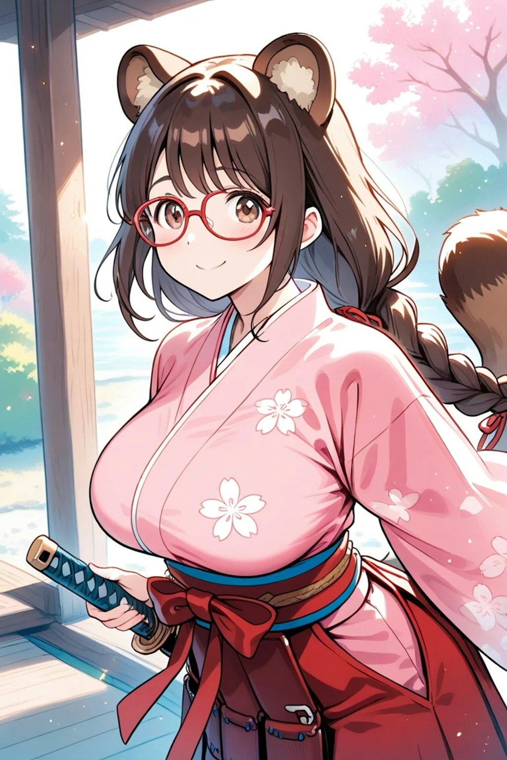 赤いたぬき