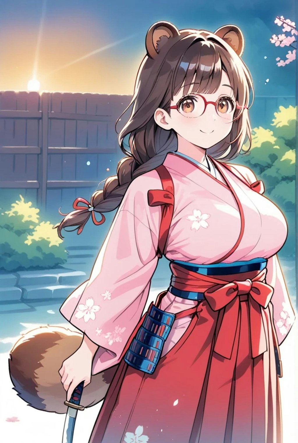 赤いたぬき