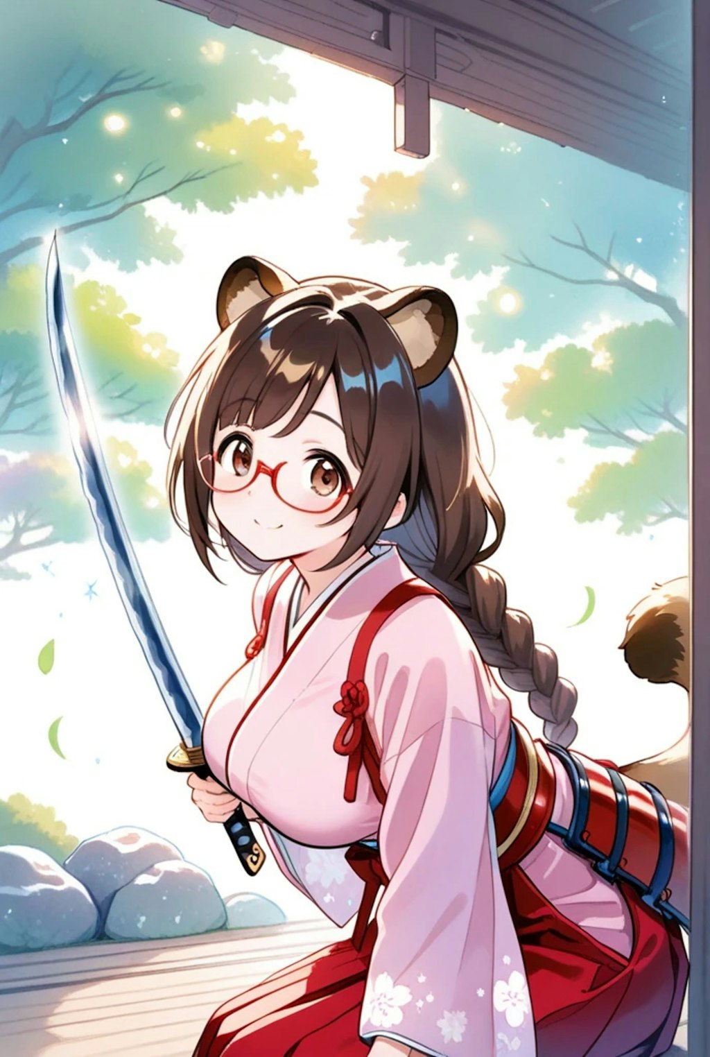 赤いたぬき
