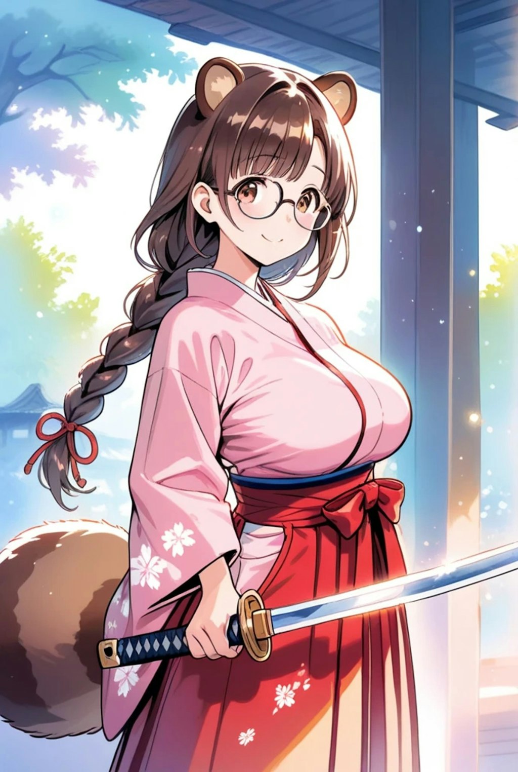赤いたぬき