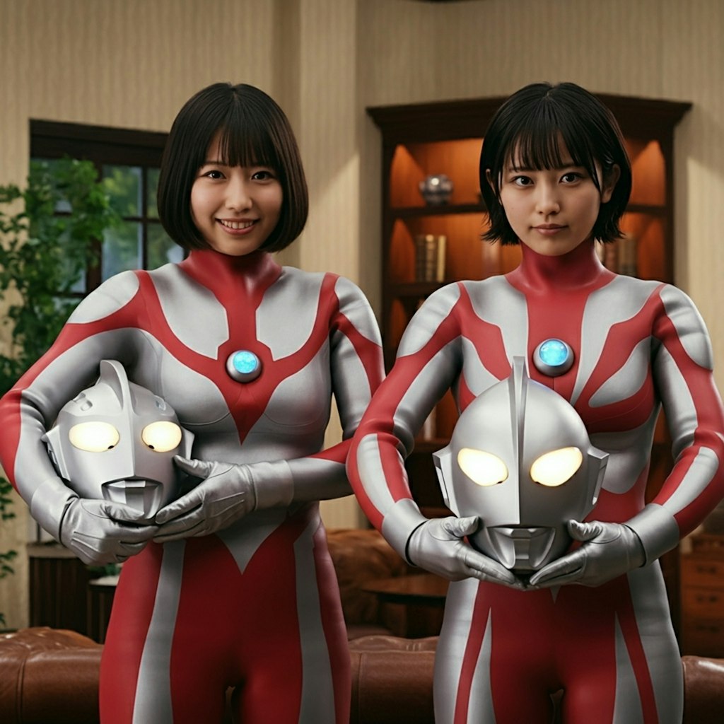 ウルトラウーマン2人