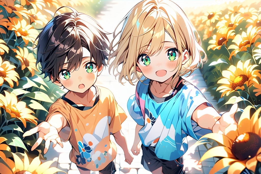 Flowers and Boys