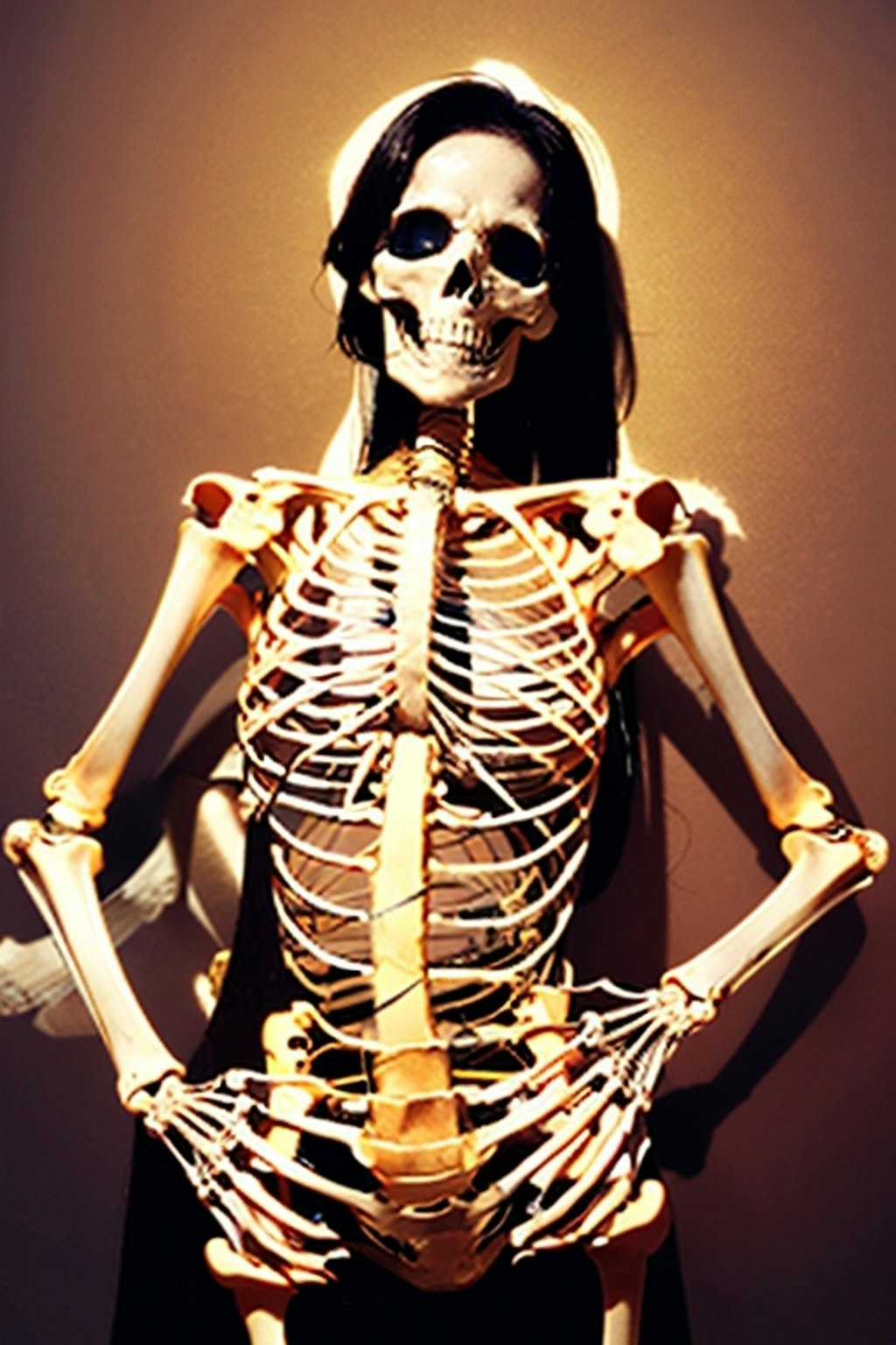 人体錬成7 男女の骨と裸の比較2