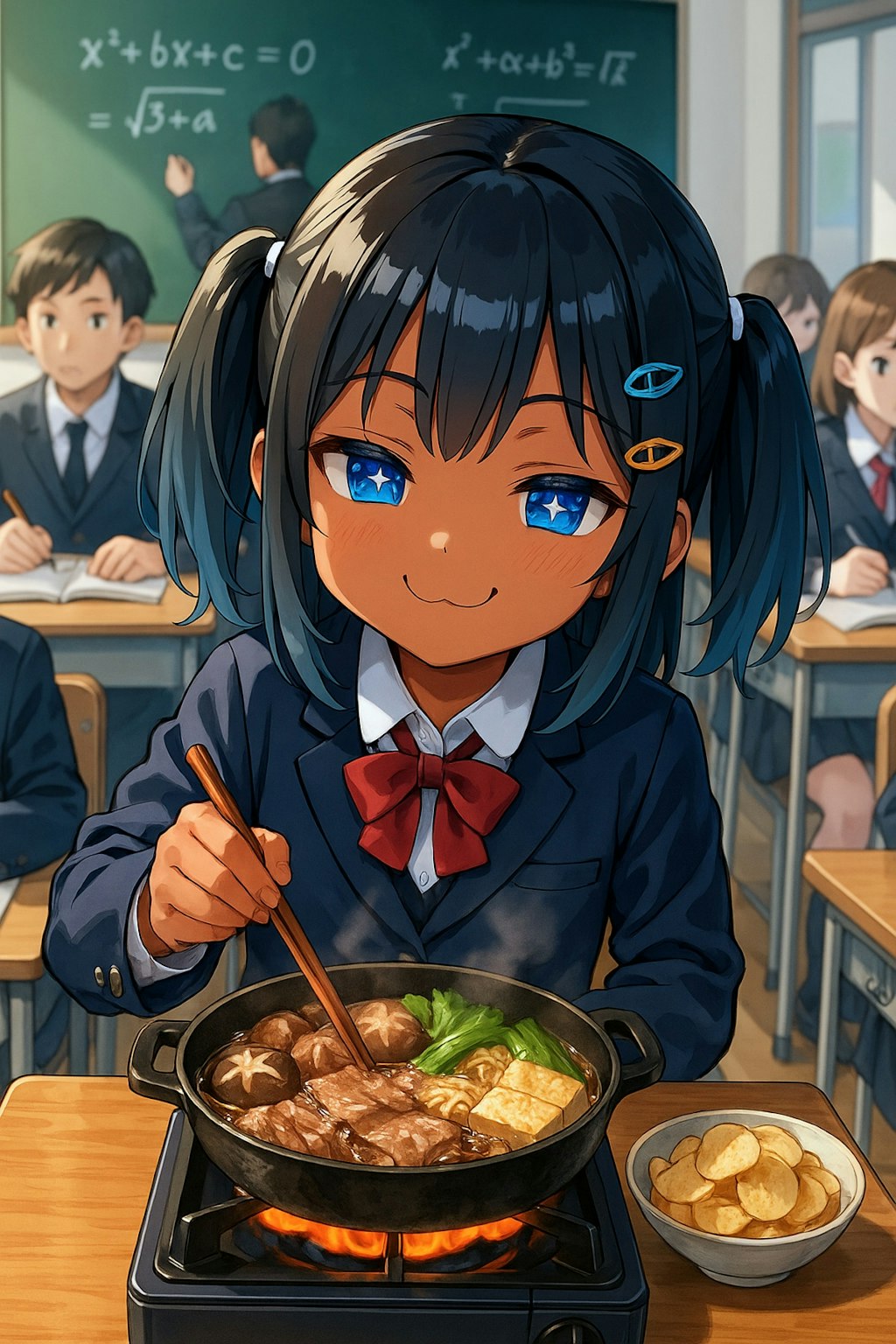 早弁するこなつちゃん