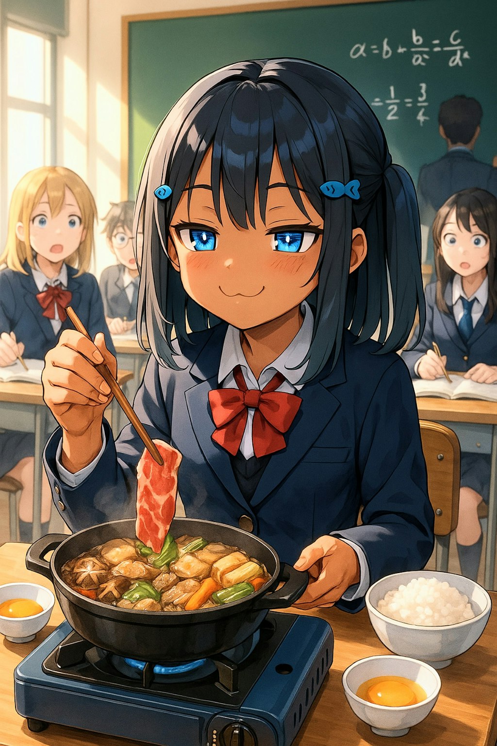 早弁するこなつちゃん