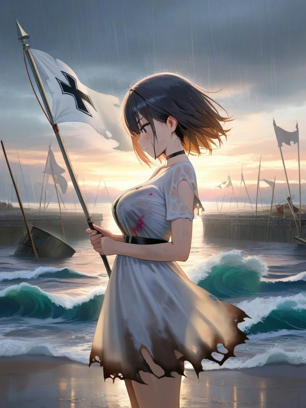 旗を振りたかった
