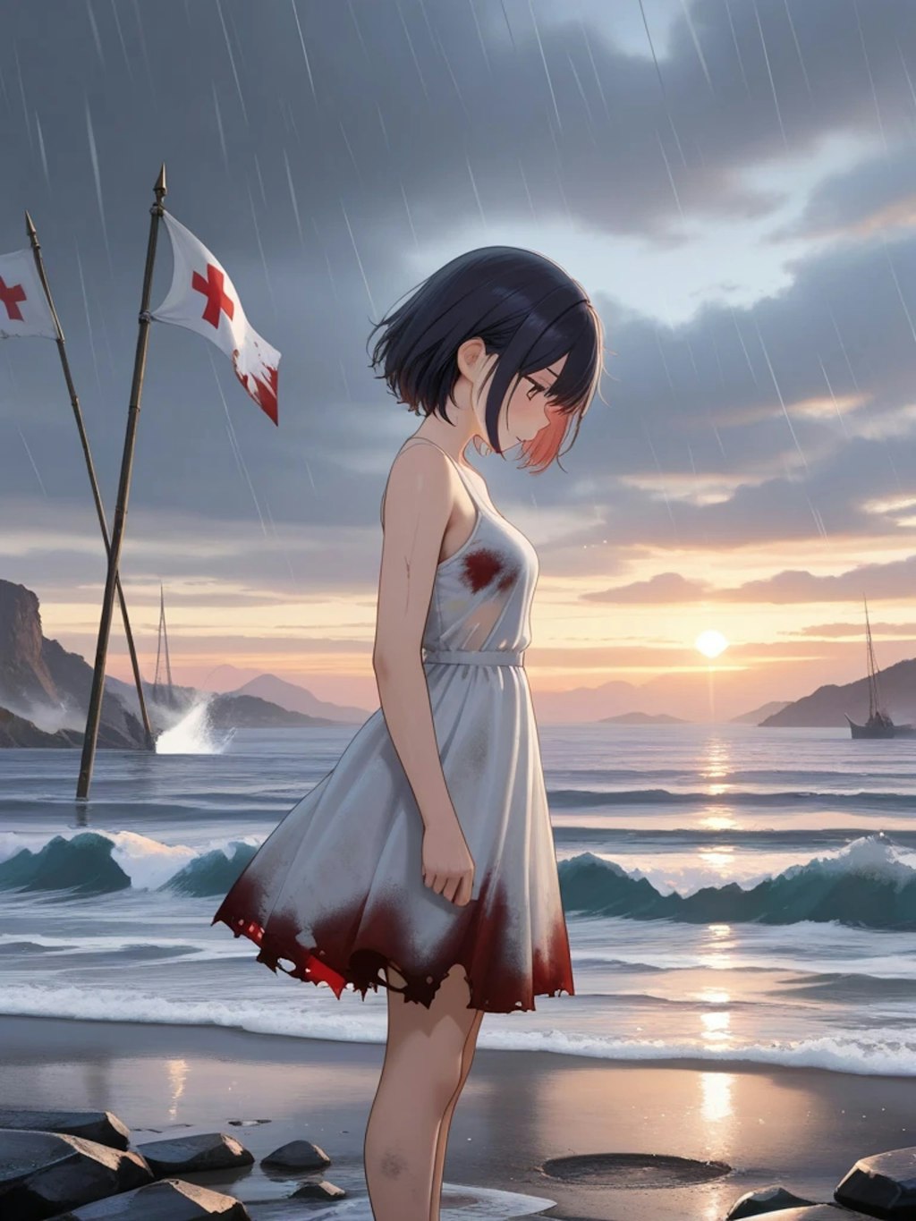 旗を振りたかった