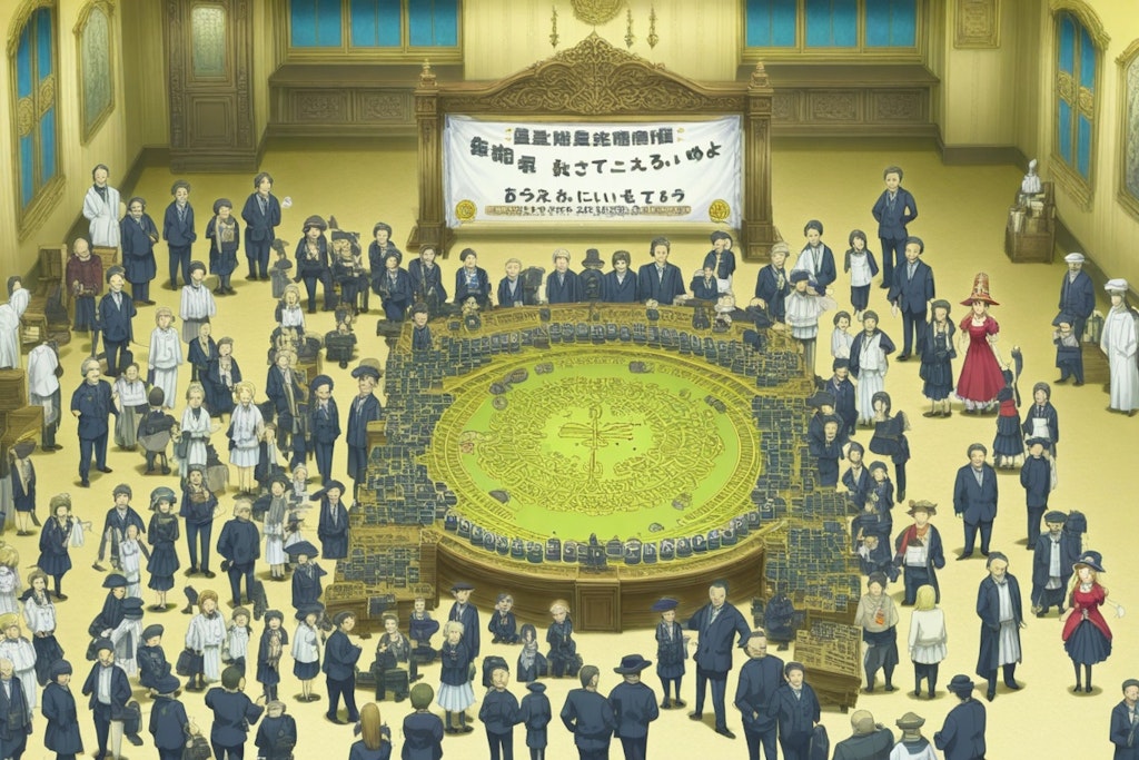 選挙の日､決まる日、、