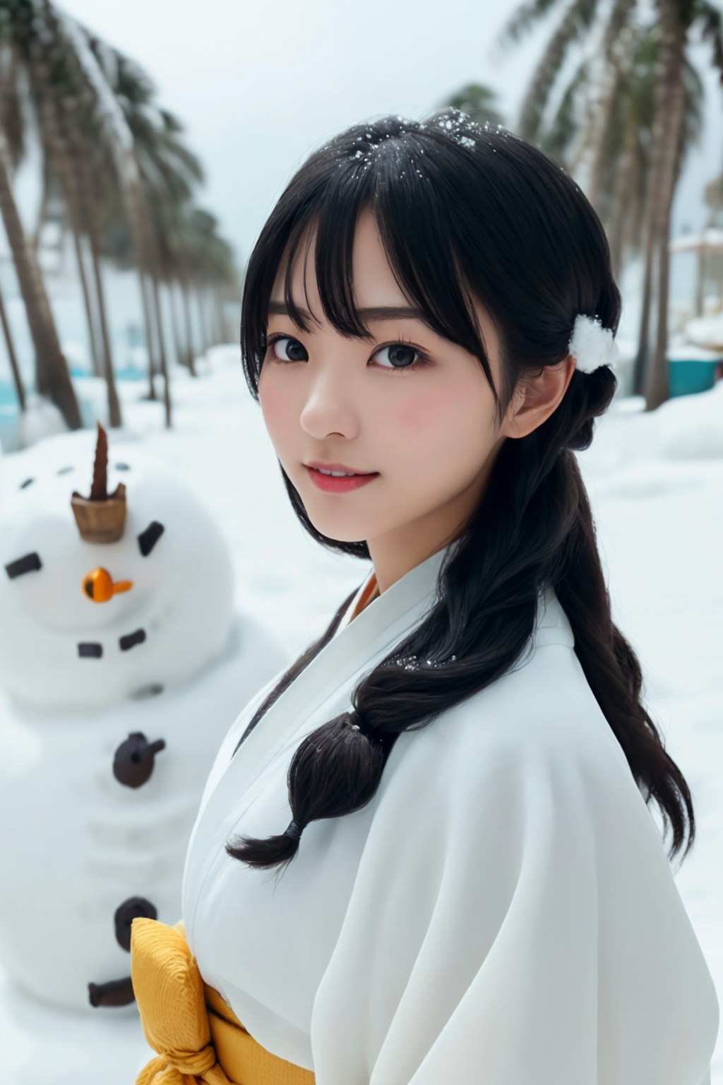 雪女のバカンス