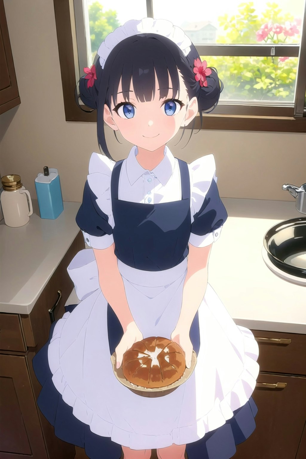 ちちぷい版メイドなおだんごちゃん🥰🥰🥰