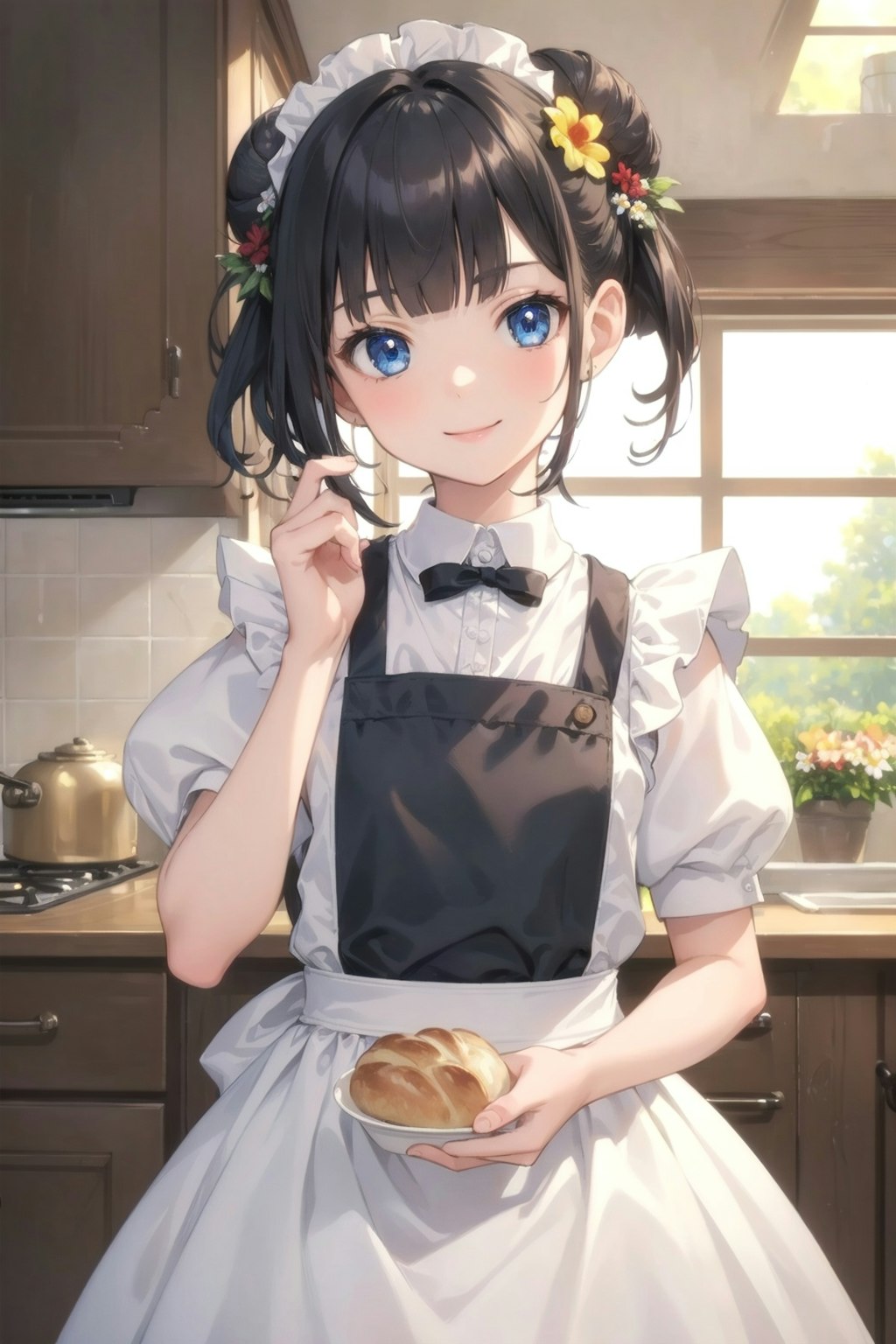 ちちぷい版メイドなおだんごちゃん🥰🥰🥰