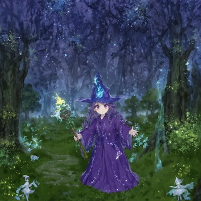 魔法の森の小さな魔女
