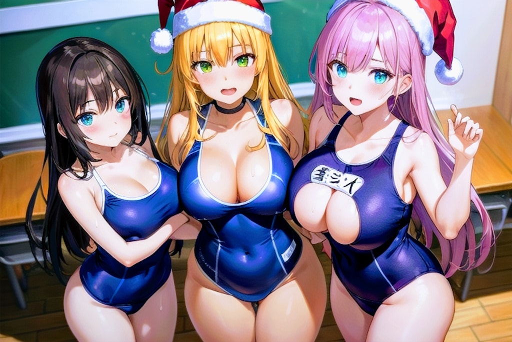 V4Bさんでクリスマス水着