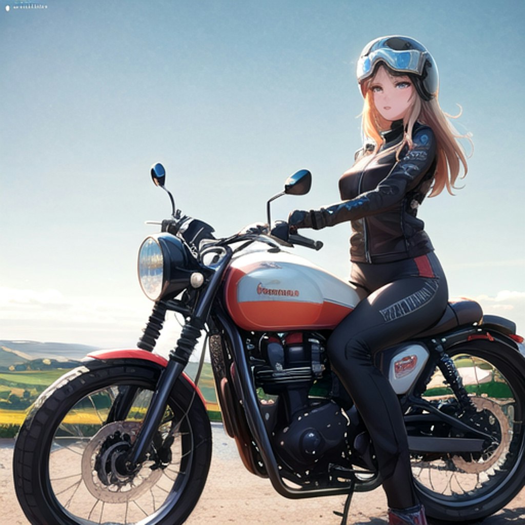 バイク好き彼女