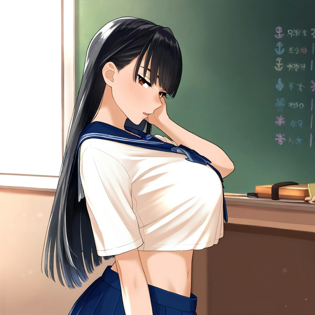 乳カーテン②