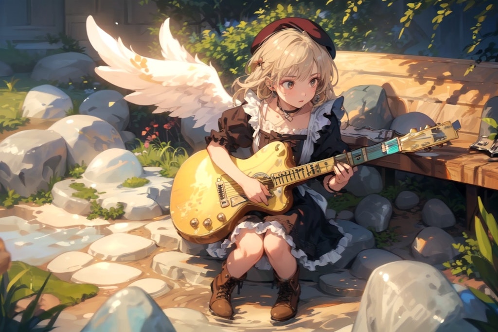 天使の演奏