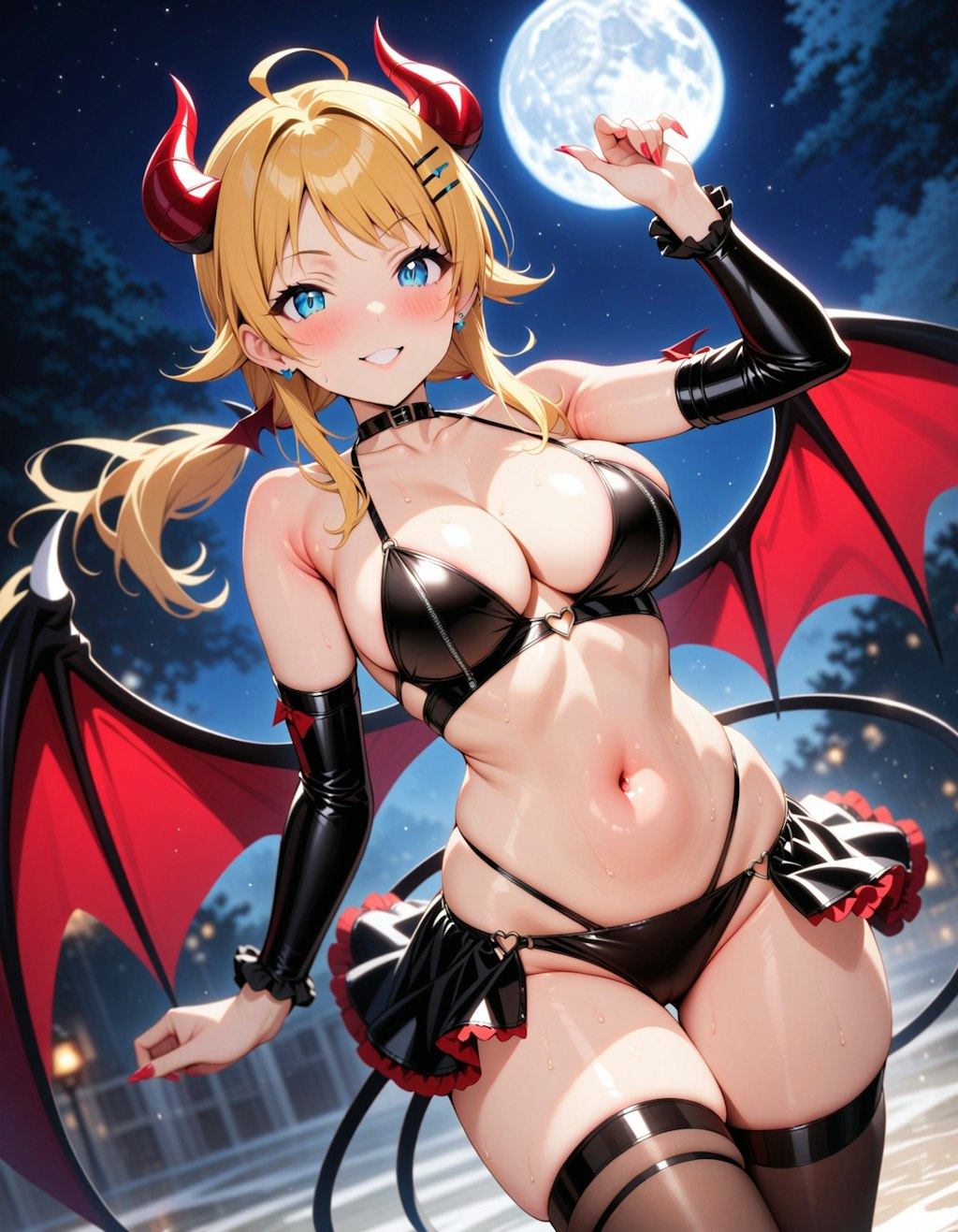 イルミネ セクシー悪魔衣装