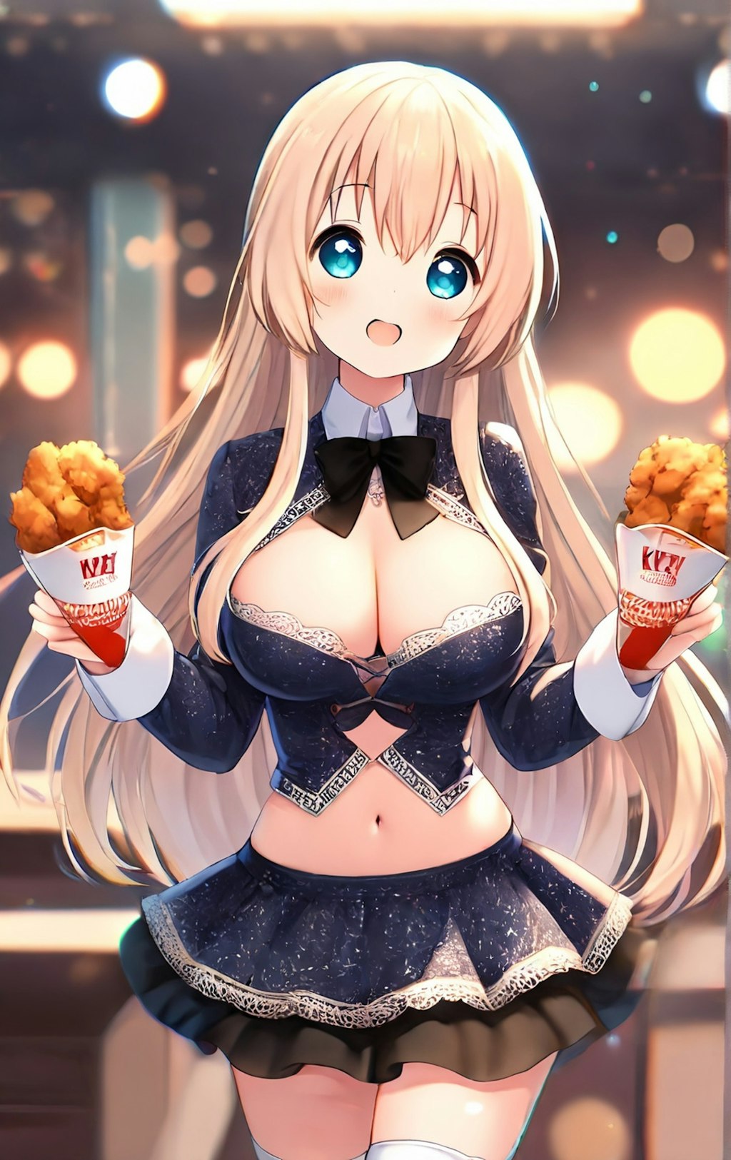 チャイナドレスの女の子