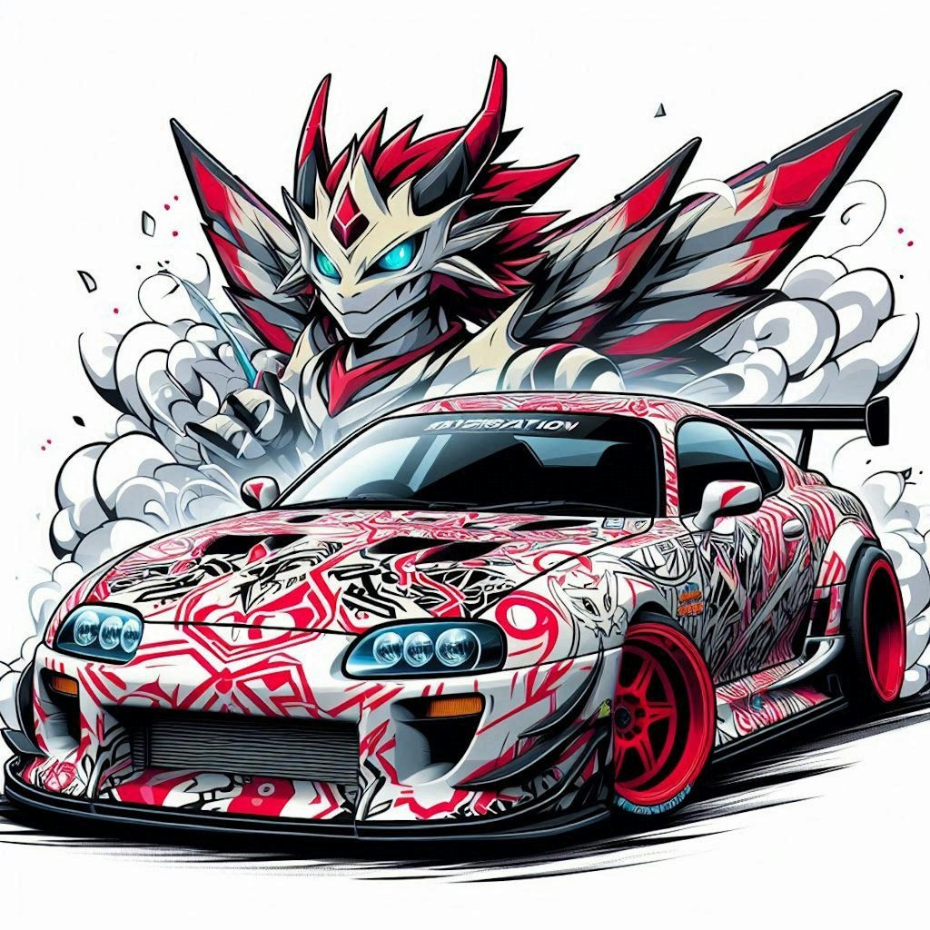 デジモンスープラのドリ車