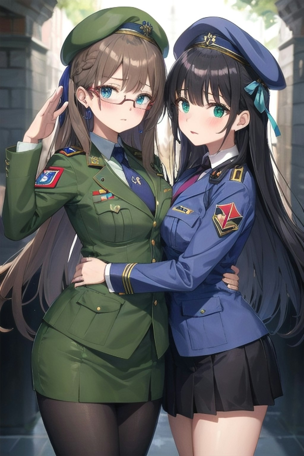 女軍人