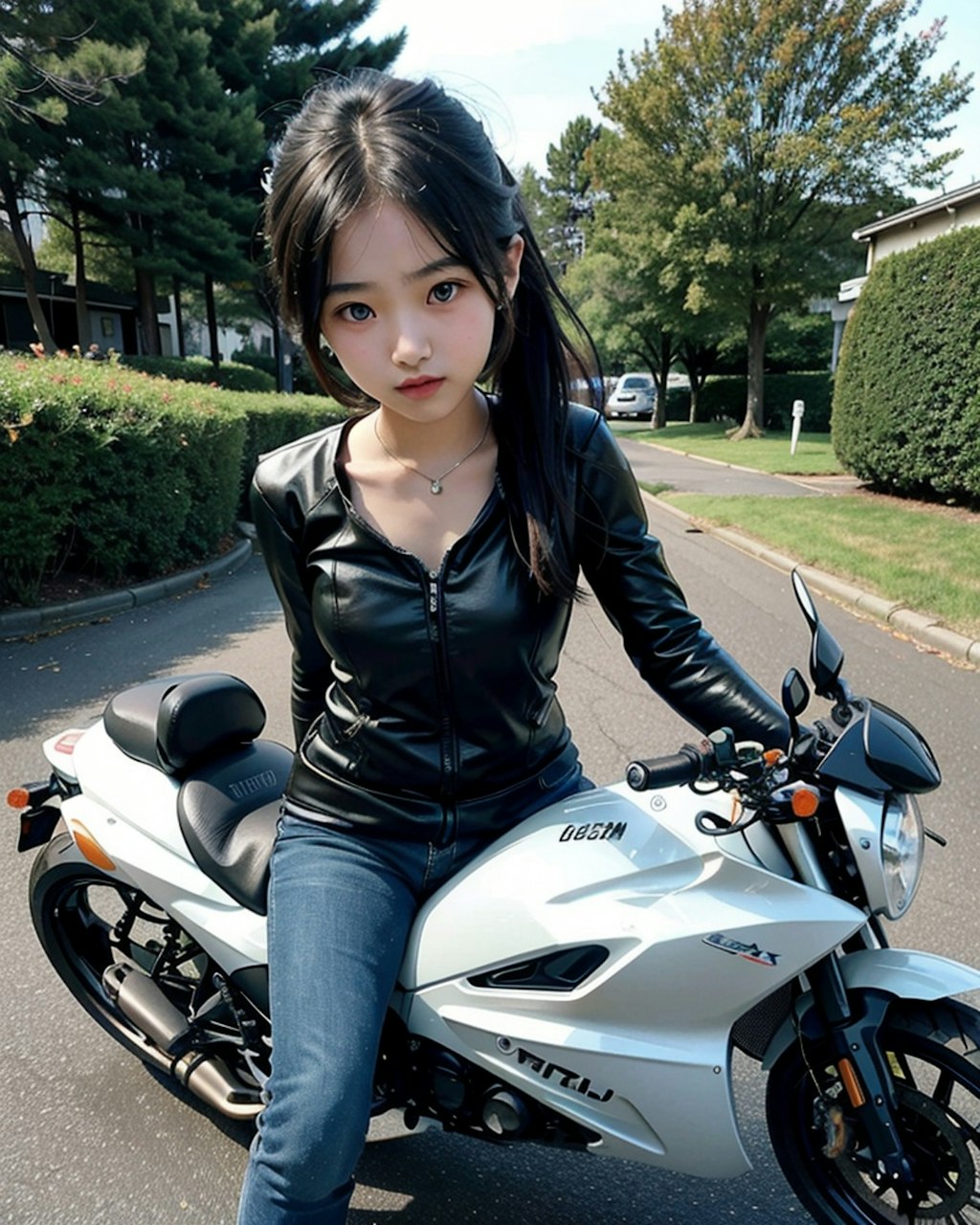 バイク女子