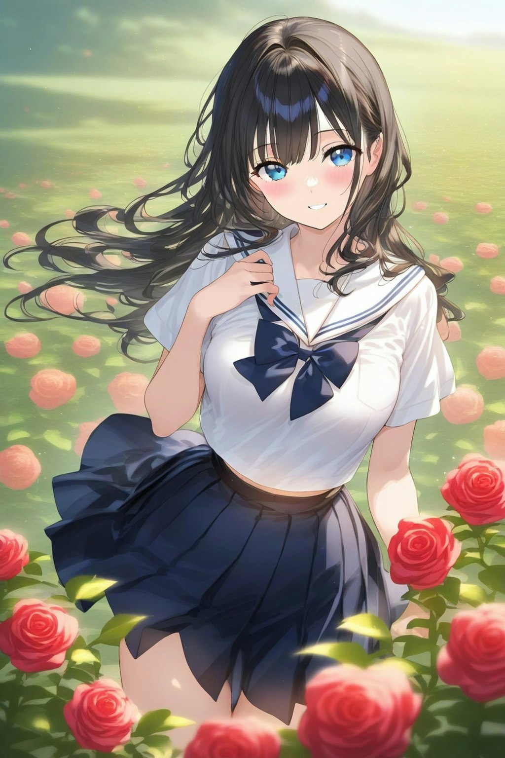 制服ＪＫ #159　薔薇園　WAVE