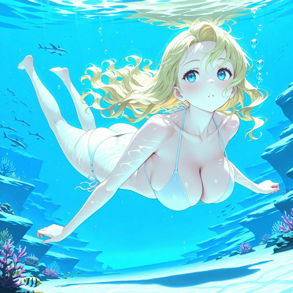 水中詰め合わせ 海の日バナーのちちぷいちゃん編
