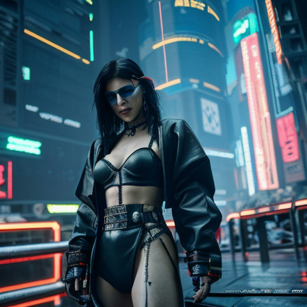 CyberPunk Woman