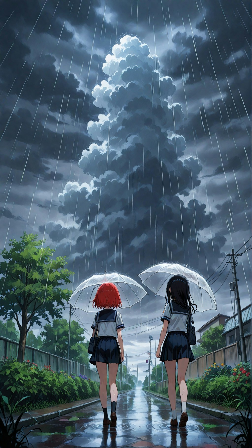 梅雨という豪雨の期間