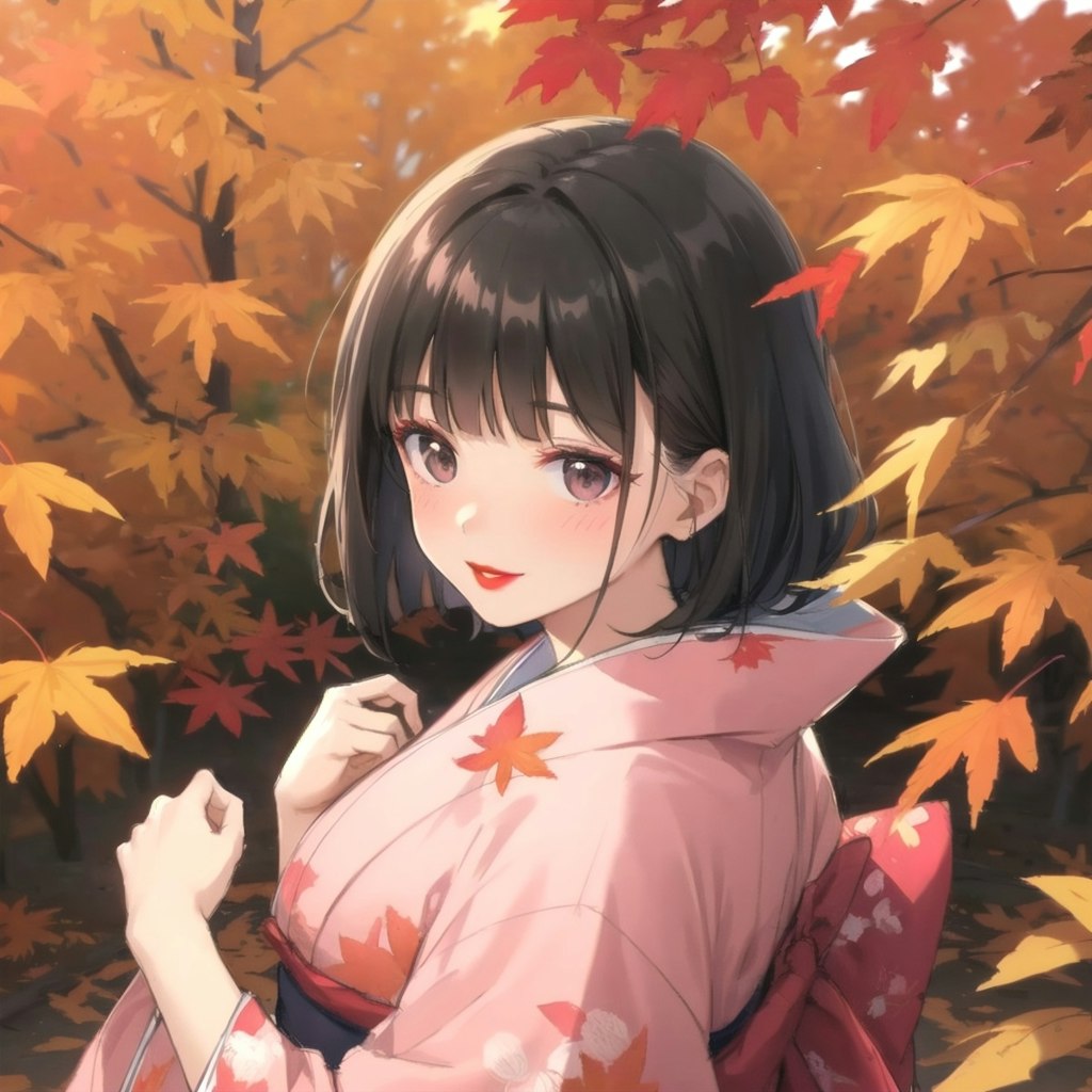 紅葉狩り