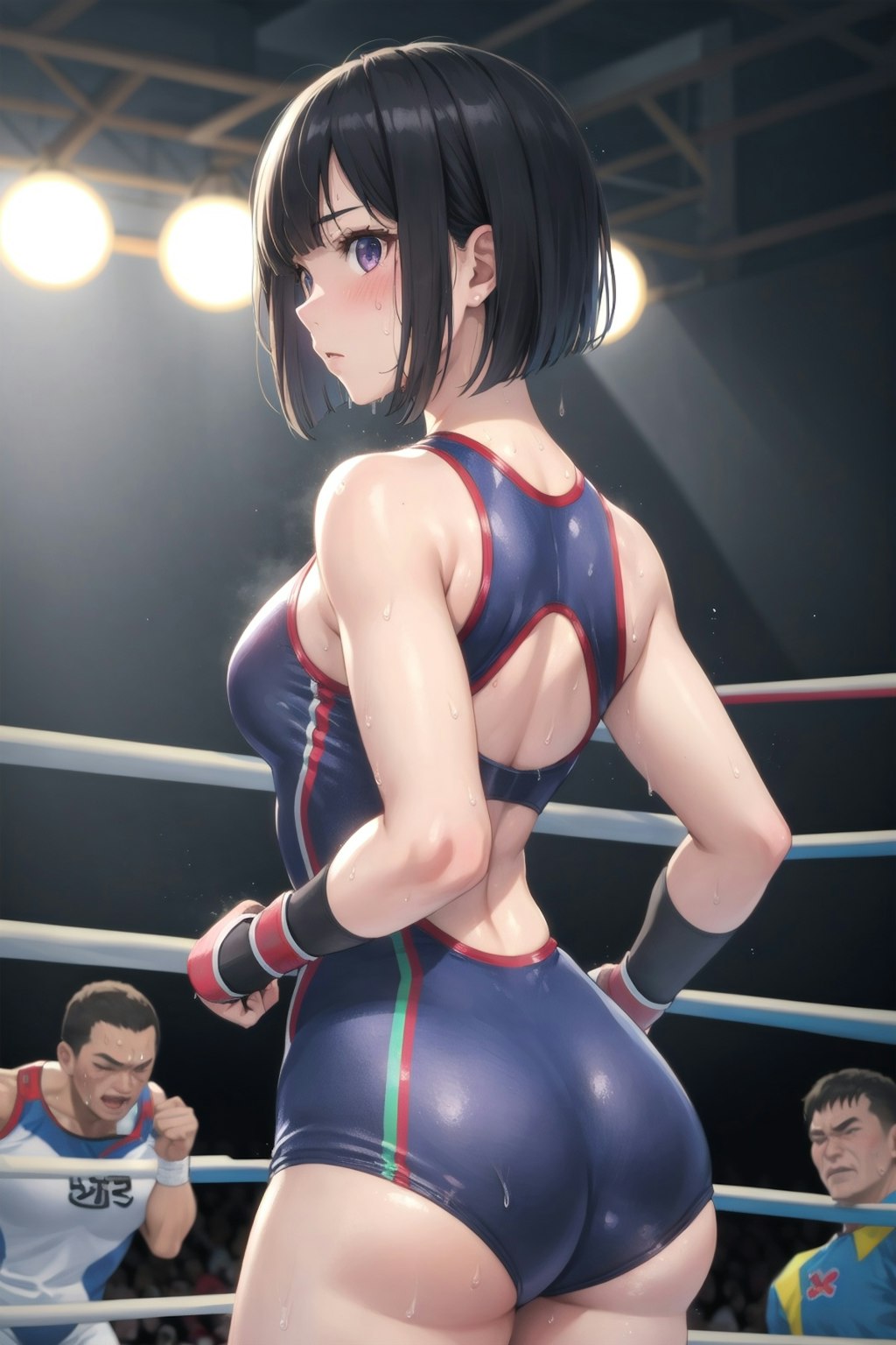 何でプロレスさせられてんだろ…