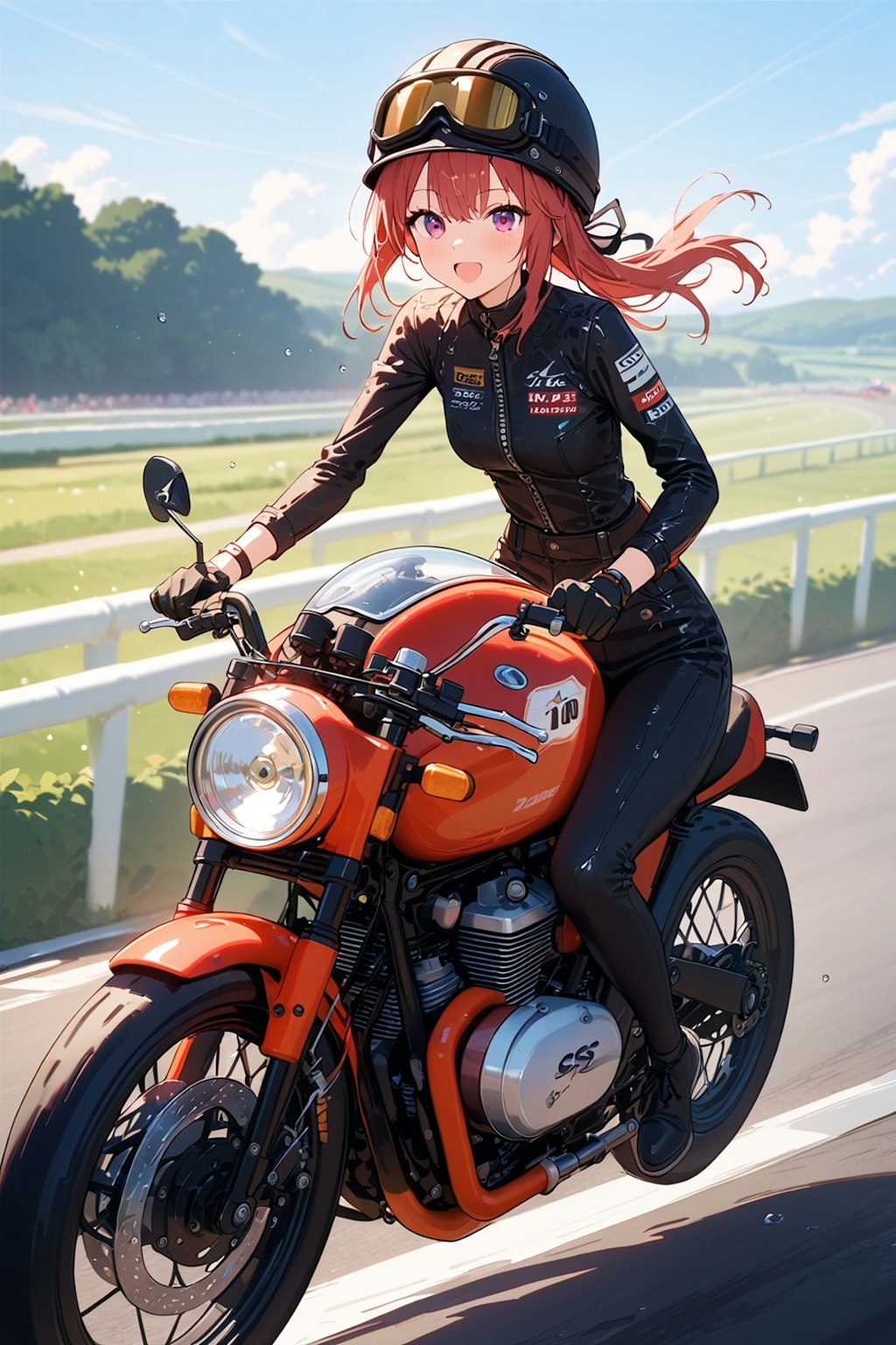 バイク好き彼女