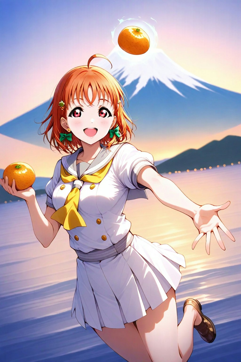 みかんに気を(失敗作)🍊