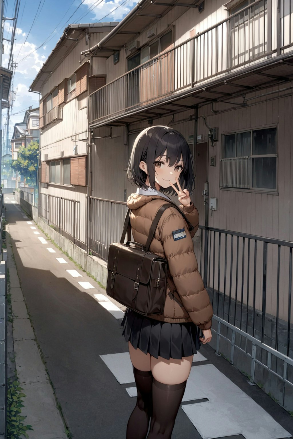 下町の女の子