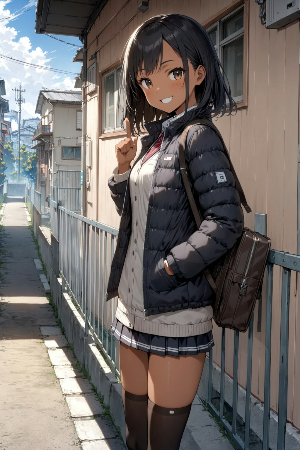 下町の女の子