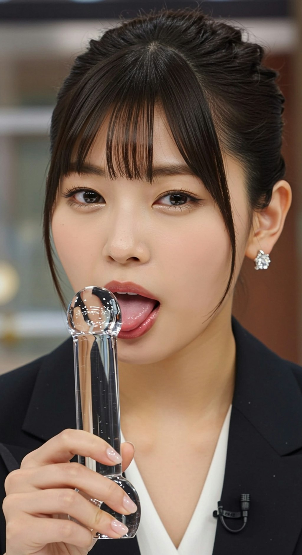 ペロペロ。