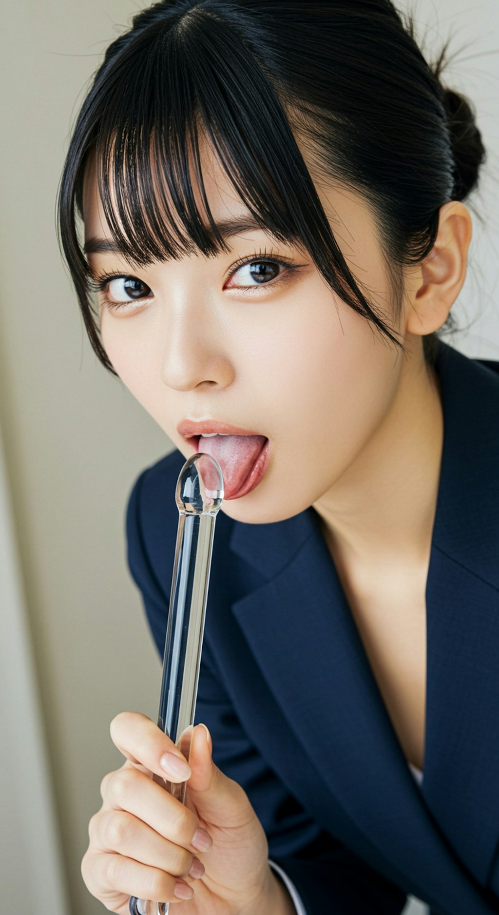 ペロペロ。