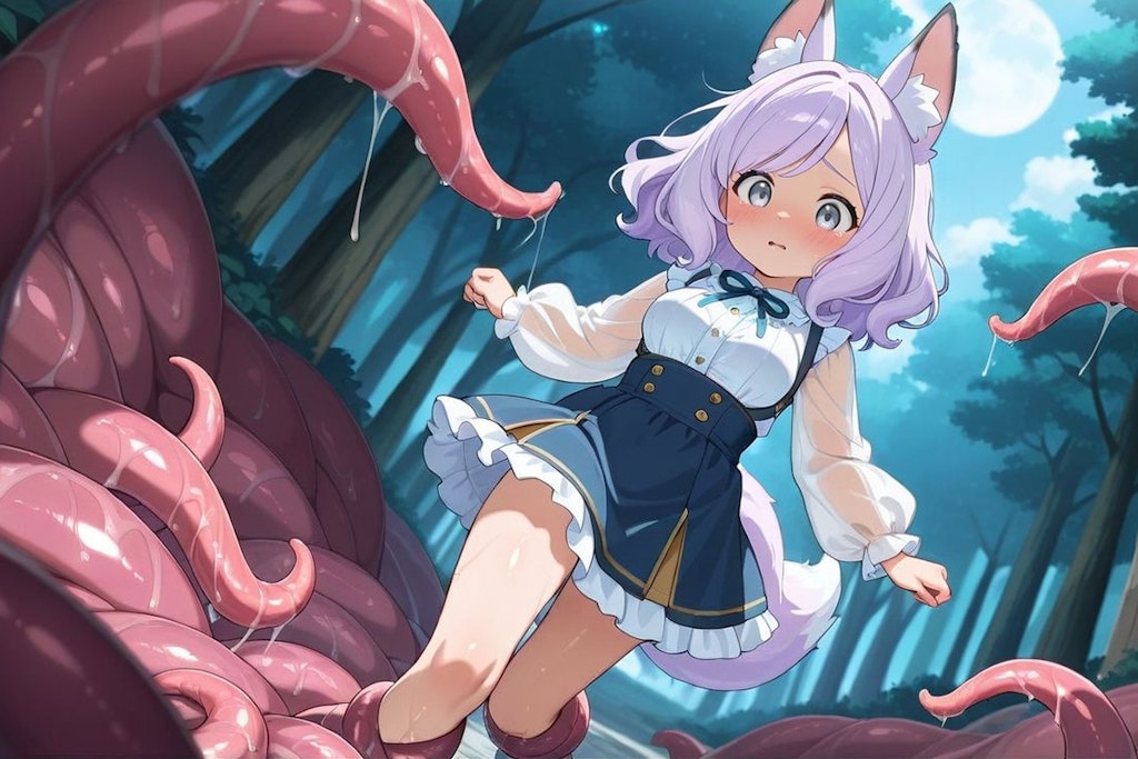 あやめちゃん×触手