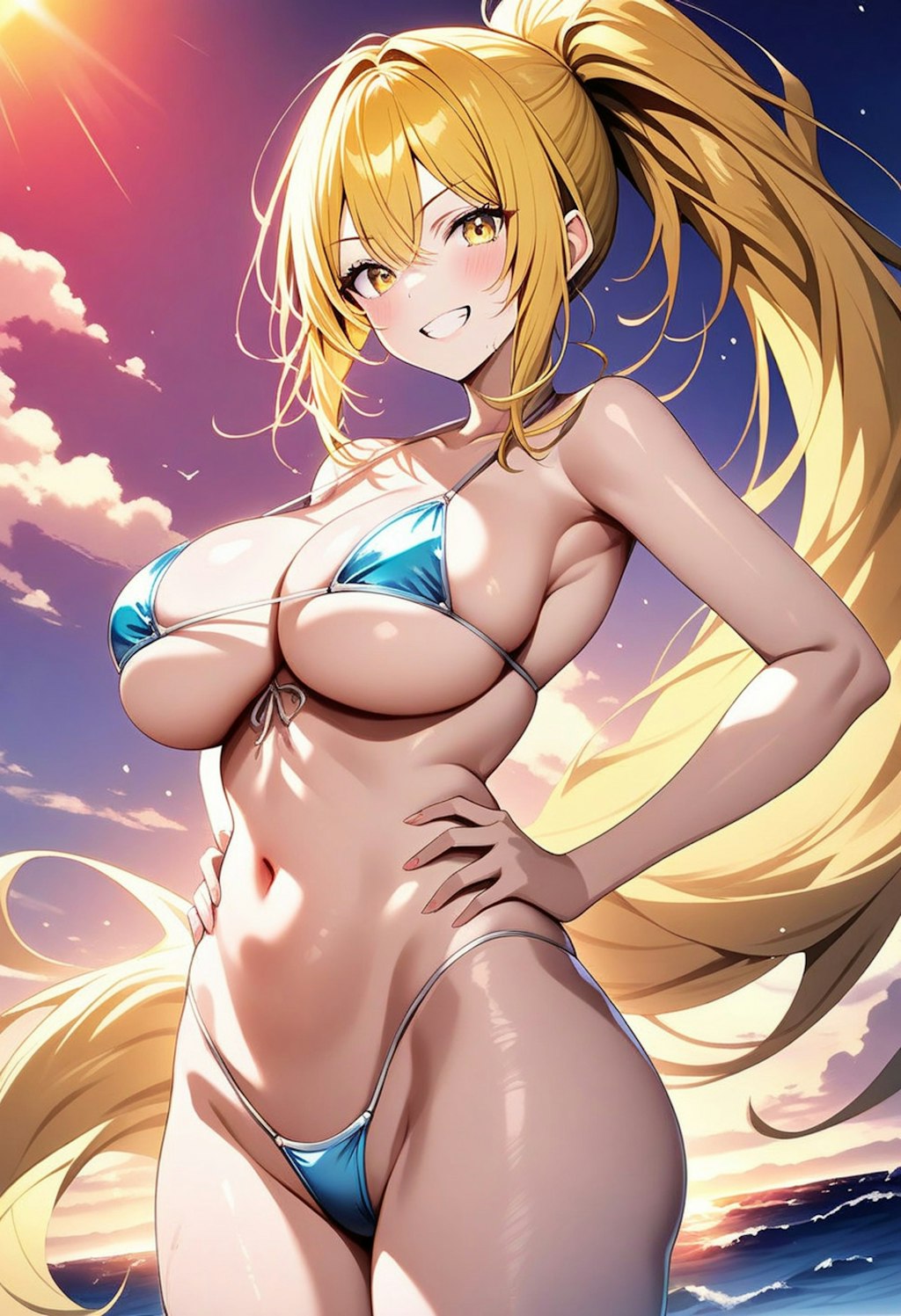 褐色ビキニ