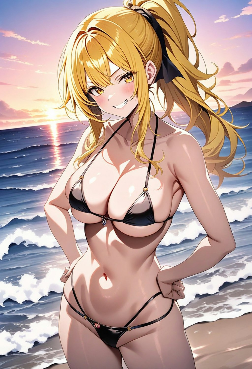 褐色ビキニ