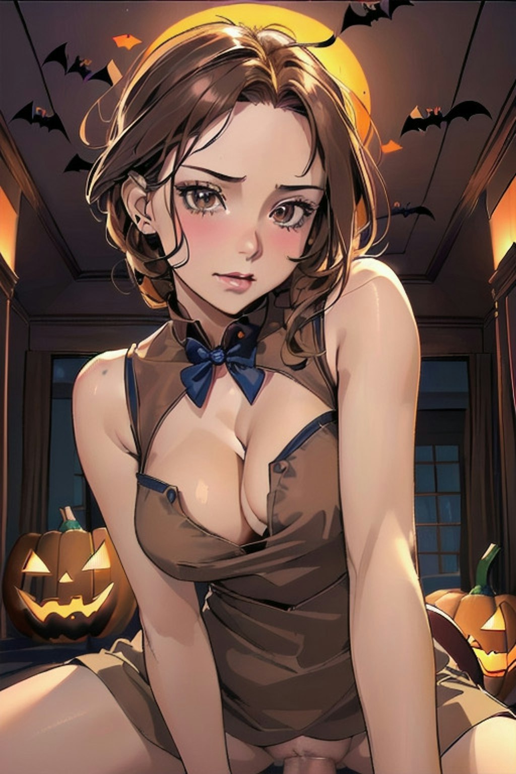 Trick or Treat！はやくぅ…おかし出してっ///