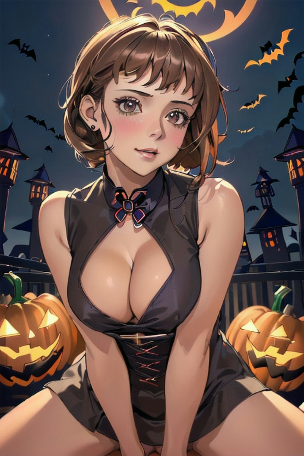 Trick or Treat！はやくぅ…おかし出してっ///