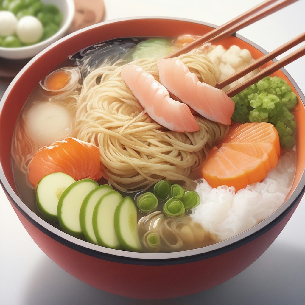 これ年越しそばや無い。奇妙な餡かけ麺料理や